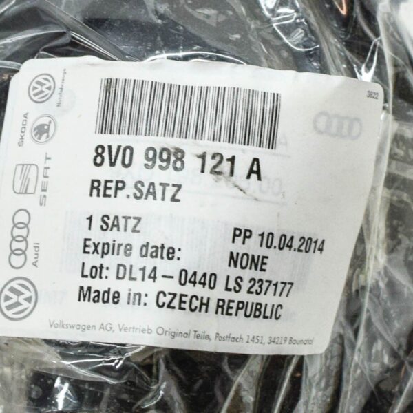 NEW AUDI A3 8V FRONT HEADLIGHT INNER REAR BRACKET REPAIR KIT 8V0998121A ORIGINAL - Image 7