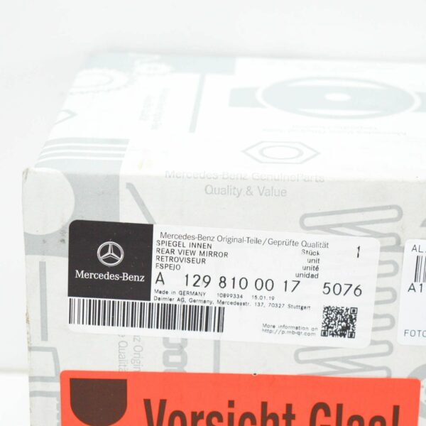 NEW MERCEDES-BENZ AL R129 INSIDE REAR VIEW MIRROR A12981000175076 - Image 7