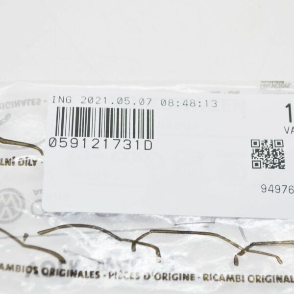 NEW AUDI Q7 4M ENGINE COOLANT SYSTEM HOSE TUBE 059121731D ORIGINAL - Image 7