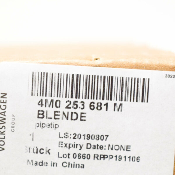 NEW AUDI Q7 4M REAR LEFT EXHAUST EXTENSION TAILPIPE TRIM 4M0253681M ORIGINAL - Image 7