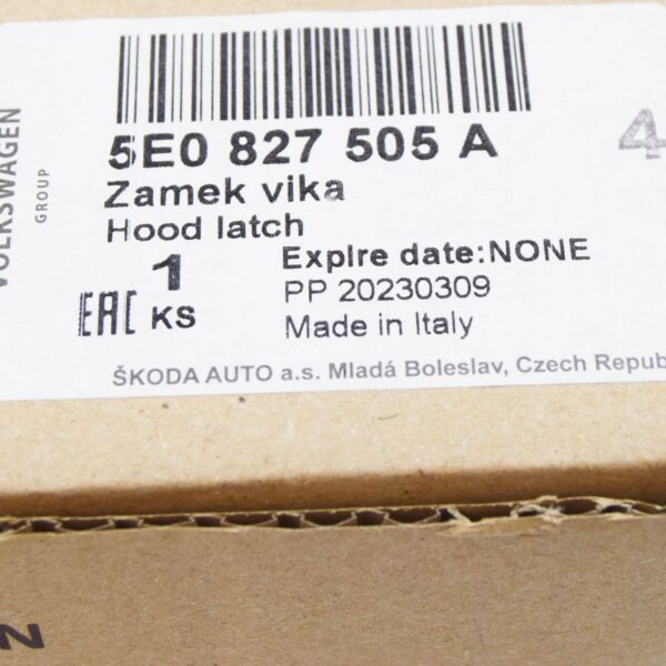 NEW SKODA OCTAVIA 5E MK3 REAR TAILGATE BOOT LOCK 5E0827505A ORIGINAL - Image 7