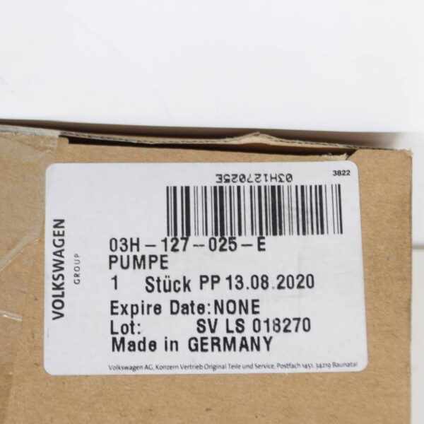 NEW AUDI Q7 4L HIGH PRESSURE FUEL PUMP 03H127025E 3.6 PETROL ORIGINAL - Image 7