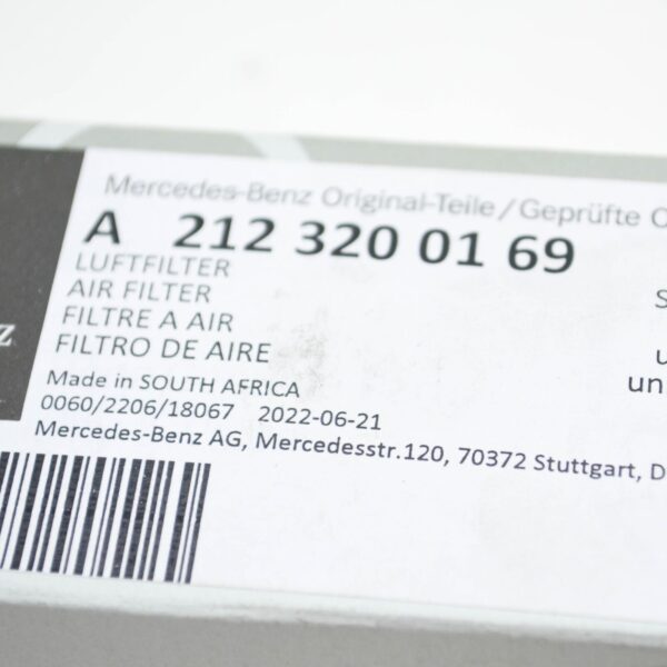 NEW MERCEDES-BENZ GLE W166 AIR INTAKE FILTER A2123200169 ORIGINAL - Image 7