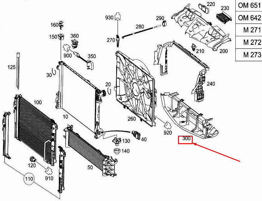 NEW MERCEDES-BENZ E CABRIO A207 ENGINE RADIATOR AIR DUCTING A2075052830 ORIGINAL 7 NEW MERCEDES-BENZ E CABRIO A207 ENGINE RADIATOR AIR DUCTING A2075052830 ORIGINAL - Image 7
