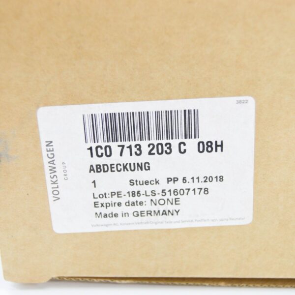 NEW VOLKSWAGEN BEETLE 9C GEAR SHIFTING LEVEL PLASTIC COVER 1C0713203C08H - Image 7