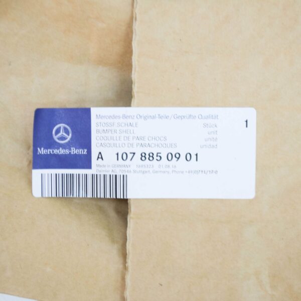 NEW MERCEDES-BENZ SL R107 FRONT BUMPER LEFT FACE BAR COVER A1078850901 ORIGINAL - Image 7