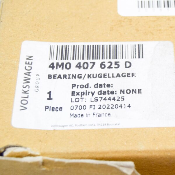 NEW AUDI Q7 4M FRONT AXLE WHEEL BEARING 4M0407625D ORIGINAL - Image 7