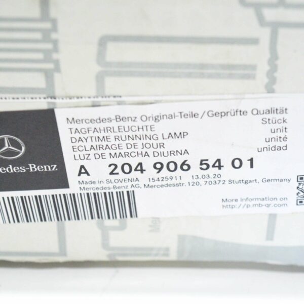 NEW MERCEDES BENZ M W166 FRONT LEFT DAYTIME LIGHT A2049065401 - Image 7