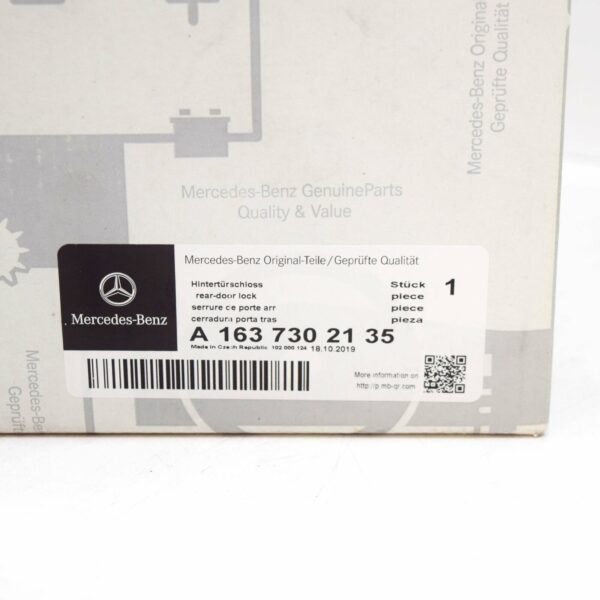 NEW MERCEDES-BENZ ML W163 REAR LEFT DOOR LOCK A1637302135 - Image 7