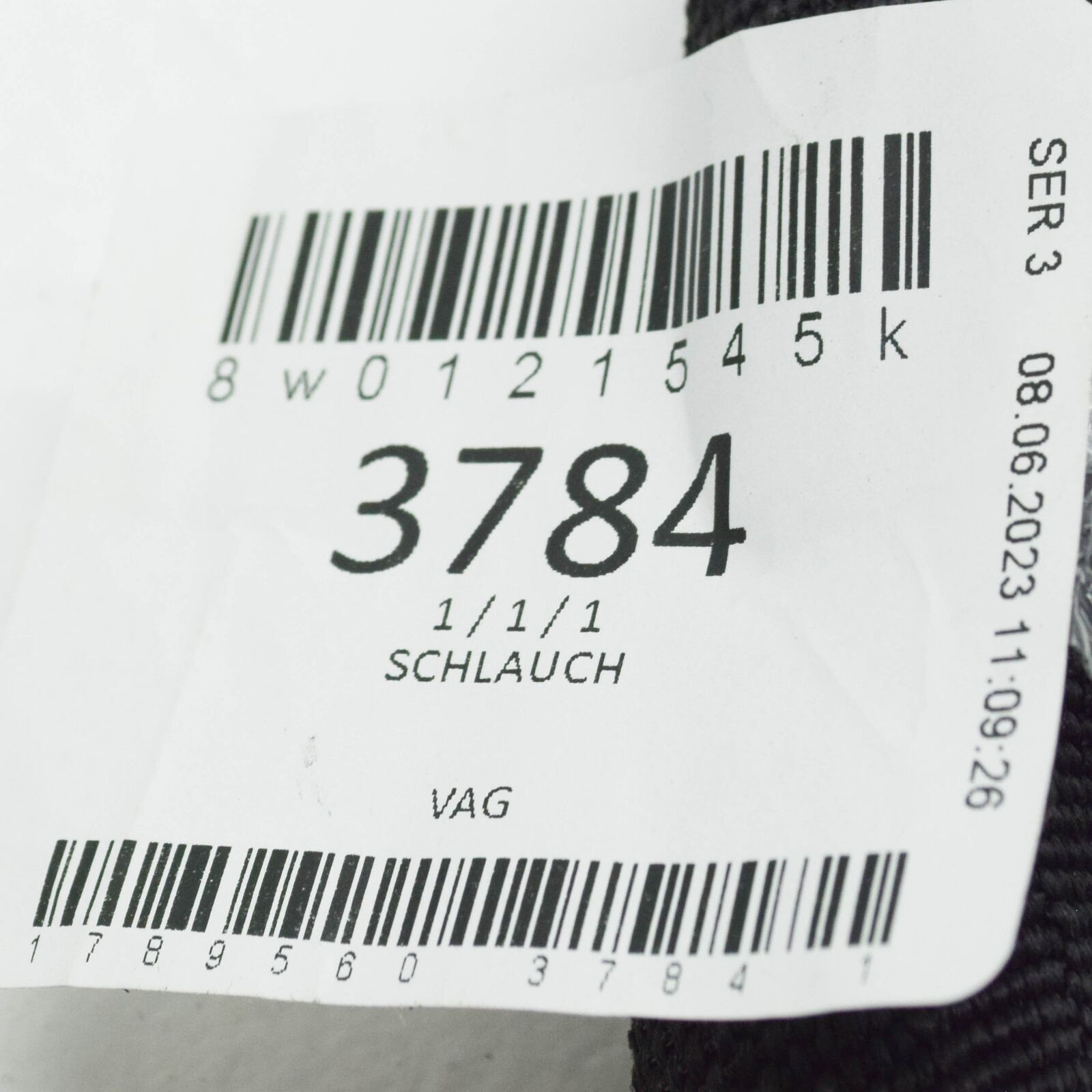 NEW AUDI A5 SPORTBACK F5 ENGINE COOLANT HOSE 8W0121545K ORIGINAL 7 NEW AUDI A5 SPORTBACK F5 ENGINE COOLANT HOSE 8W0121545K ORIGINAL - Image 7