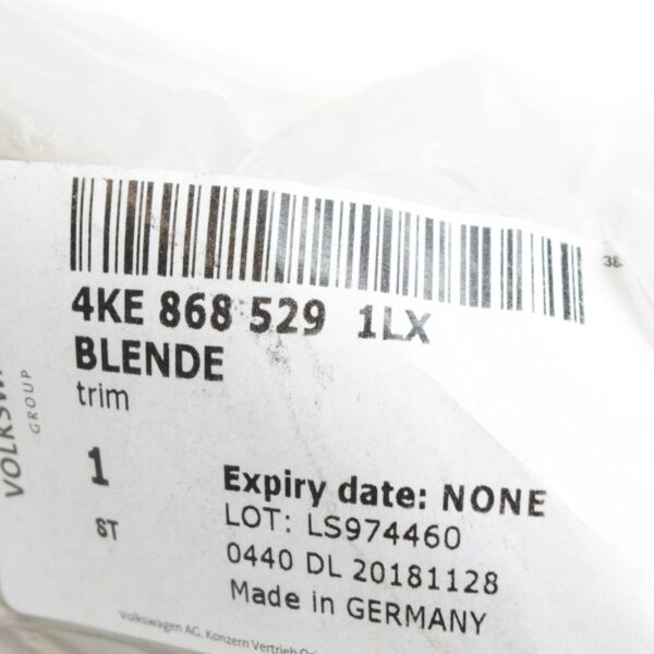 NEW AUDI E-TRON INTERIOR QUARTER PANEL BODY C-PILLAR TRIM 4KE8685291LX ORIGINAL - Image 7