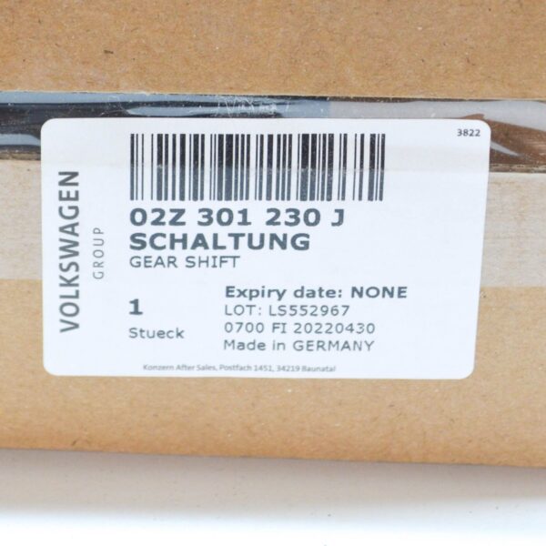 NEW VOLKSWAGEN TRANSPORTER T5 GEARBOX SWITCH UNIT 02Z301230J ORIGINAL - Image 7