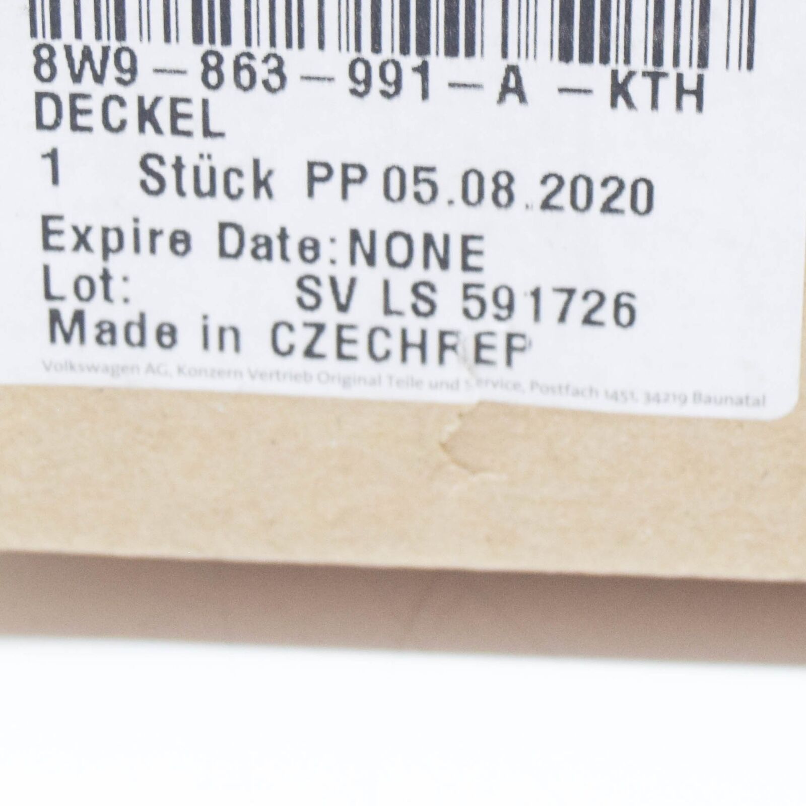 NEW AUDI A4 B9 LEFT SIDE TRUNK COVER TRIM 8W9863991AKTH ORIGINAL 7 NEW AUDI A4 B9 LEFT SIDE TRUNK COVER TRIM 8W9863991AKTH ORIGINAL - Image 7