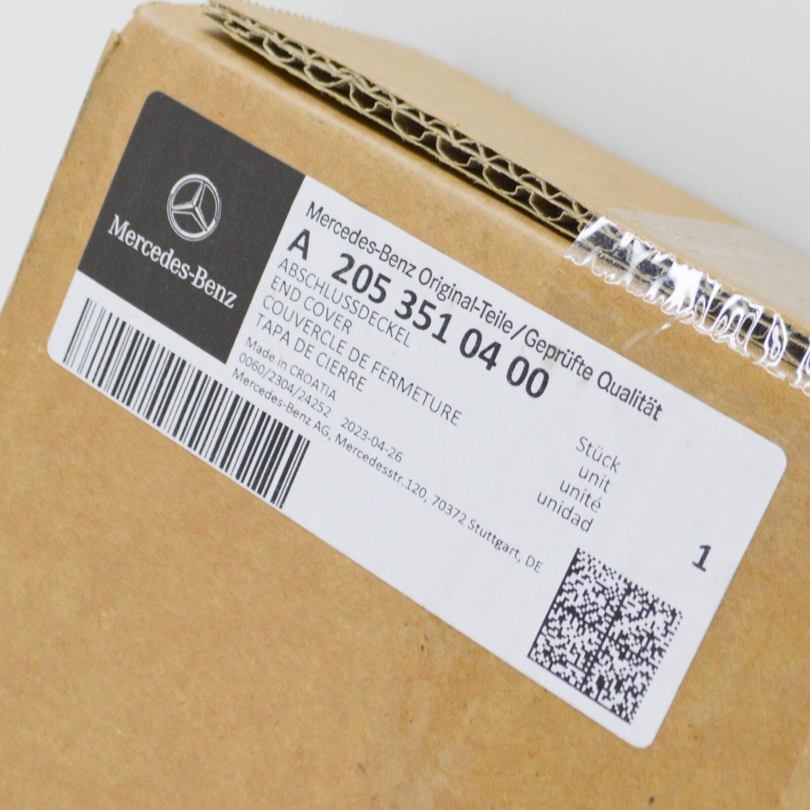 NEW MERCEDES-BENZ CLS C257 REAR AXLE DIFFERENTIAL END COVER A2053510400 ORIGINAL 7 NEW MERCEDES-BENZ CLS C257 REAR AXLE DIFFERENTIAL END COVER A2053510400 ORIGINAL - Image 7