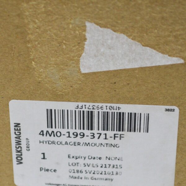 NEW AUDI Q7 4M LEFT SIDE ENGINE MOUNT 4M0199371FF ORIGINAL - Image 7