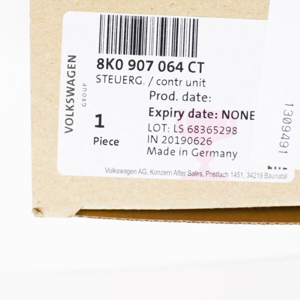 NEW AUDI A4 B8 CONVENIENCE SYSTEM CONTROL UNIT 8K0907064CT ORIGINAL - Image 7