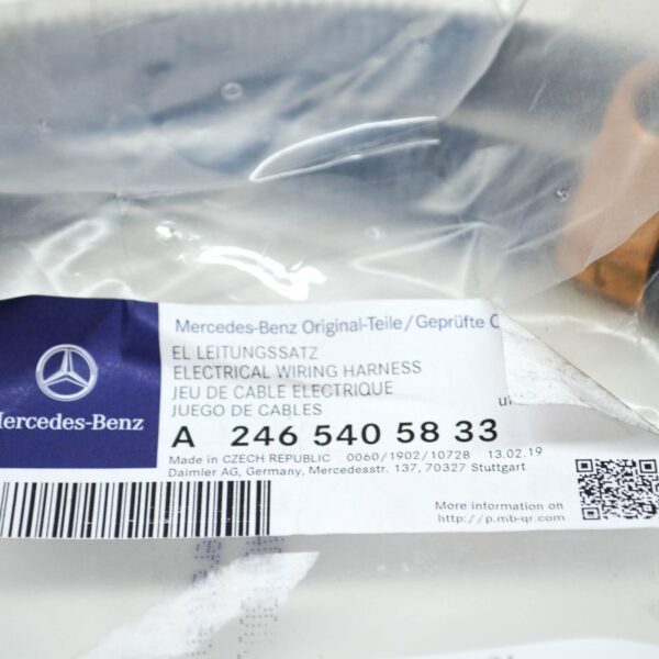 NEW MERCEDES-BENZ B W246 STARTER MOTOR WIRING CABLE A2465405833 ORIGINAL - Image 7