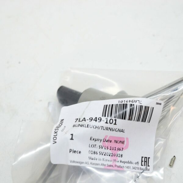 NEW VW TRANSPORTER MULTIVAN T6 FRONT LEFT FENDER TURN SIGNAL 7LA949101 ORIGINAL - Image 7