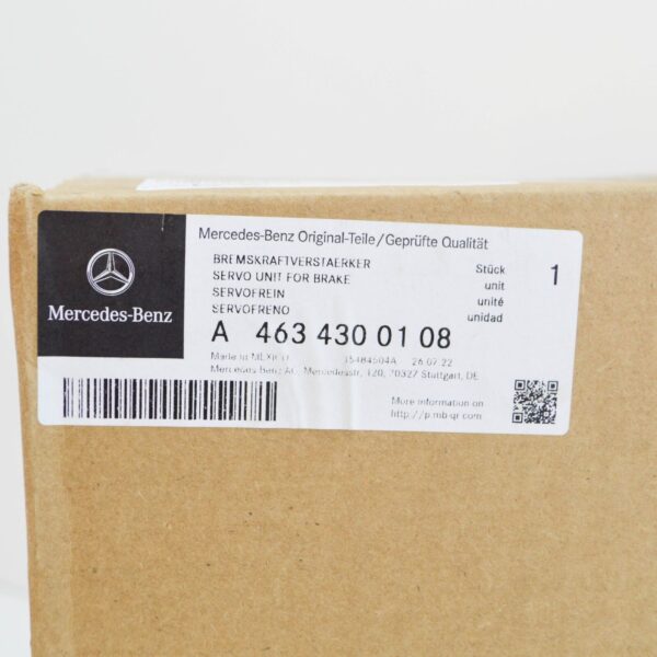 NEW MERCEDES BENZ G W463 POWER BRAKE VAACUM BOOSTER A4634300108 ORIGINAL - Image 7