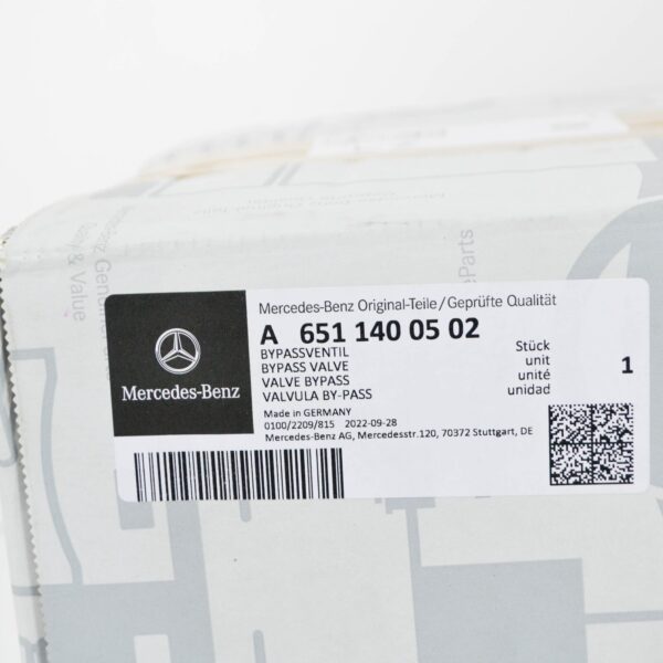 NEW MERCEDES-BENZ C W204 BYPASS VALVE A6511400502 - Image 7