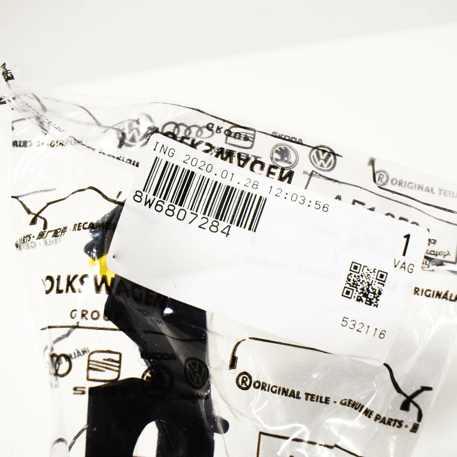 NEW AUDI A5 8W6 FRONT RIGHT UPPER BUMPER GUIDE 8W6807284 ORIGINAL 7 NEW AUDI A5 8W6 FRONT RIGHT UPPER BUMPER GUIDE 8W6807284 ORIGINAL - Image 7