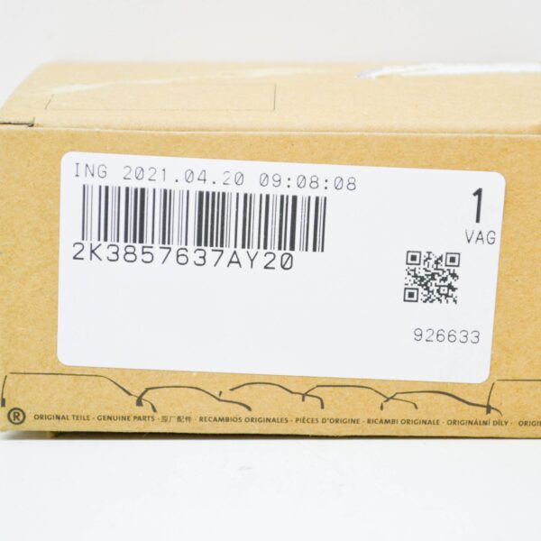 NEW VOLKSWAGEN CADDY III 2K INTERIOR COAT HANGER HOOK 2K3857637AY20 ORIGINAL - Image 7
