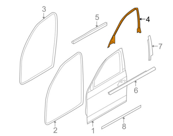 NEW BMW 3 E90 OTHER INTERIOR PARTS 51337270891 7270891 2011 3333438 ORIGINAL - Image 7