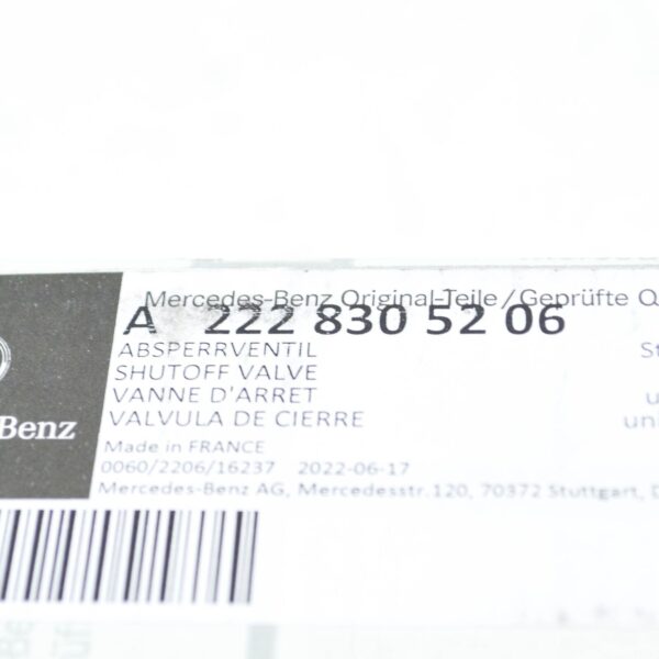 NEW MB S W222 AIR CONDITIONER EXPANSION SHUT OFF-VALVE A2228305206 - Image 7