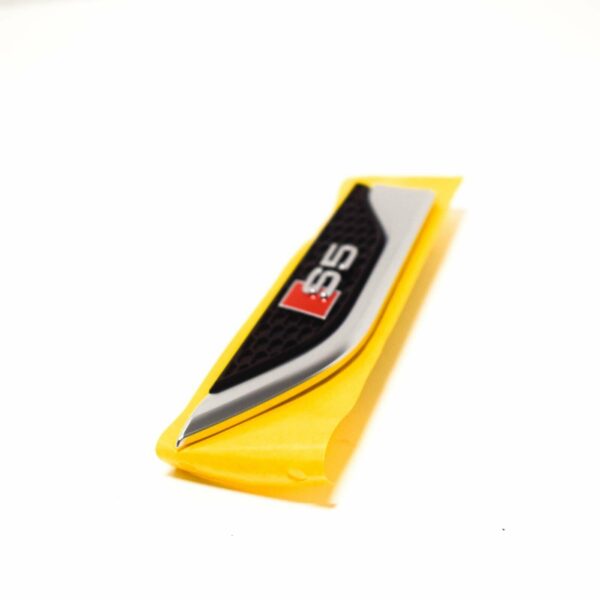 NEW AUDI S5 8W6 FRONT LEFT FENDER WING S-LINE TRIM LOGO 8W6853601CPUZ - Image 9