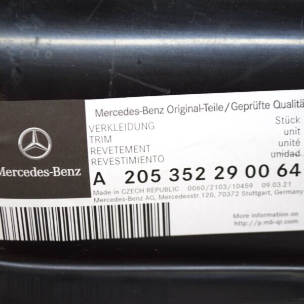NEW MERCEDES BENZ C W205 REAR LEFT CONTROL ARM COVER A205352290064 ORIGINAL - Image 7