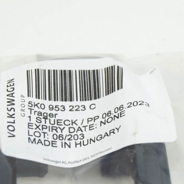 NEW VW GOLF MK7 STEERING COLUMN SWITCH FIXING PLATE 5K0953223C ORIGINAL - Image 7
