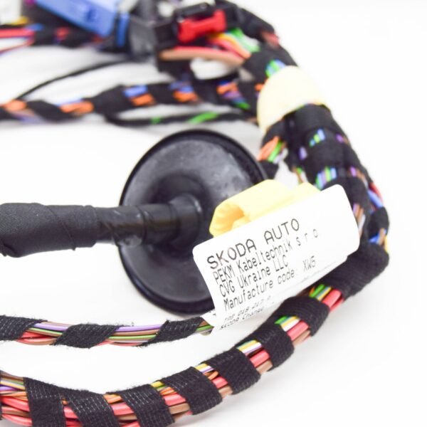 NEW SKODA SUPERB MK2 3T FRONT RIGHT DOOR WIRING SET RHD 3T2971120CE ORIGINAL - Image 7