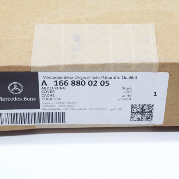 NEW MERCEDES-BENZ GLE-CLASS W166 BONNET RIGHT COVER A1668800205 ORIGINAL - Image 7