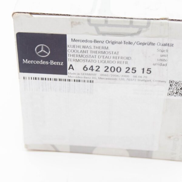 NEW MERCEDES-BENZ E W213 ENGINE COOLANT THERMOSTAT A6422002515 ORIGINAL - Image 7
