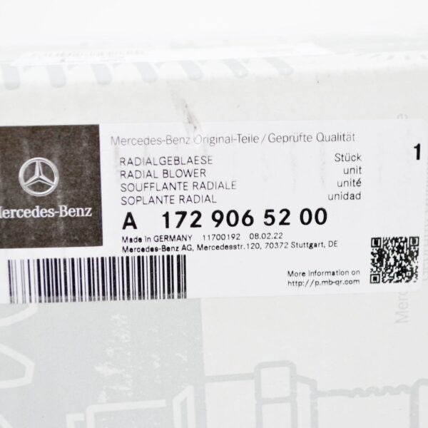 NEW MERCEDES-BENZ SLK R172 HEATER IMPELLER BLOWER MOTOR LHD A1729065200 - Image 7