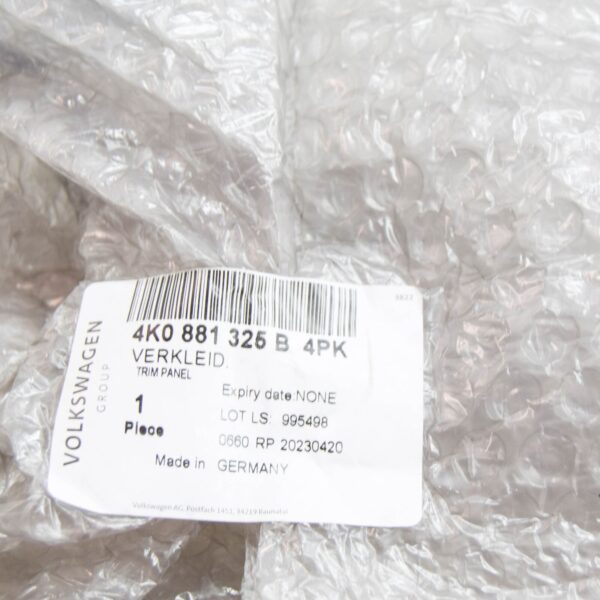 NEW AUDI Q3 F3 FRONT LEFT SEAT FRAME TRIM 4K0881325B4PK ORIGINAL - Image 7