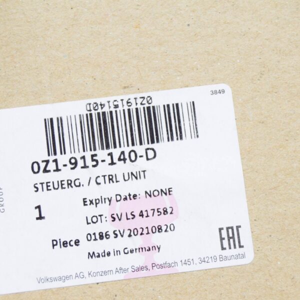 NEW VOLKSWAGEN ID.4 E21 BATTERY MODULE CONTROL UNIT 0Z1915140D ORIGINAL - Image 7