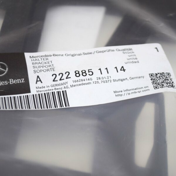 NEW MERCEDES-BENZ S W222 REAR LEFT BUMPER BRACKET A2228851114 ORIGINAL - Image 7
