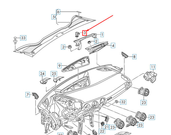 NEW AUDI A3 8V AIR QUALITY SENSOR 4H0907658D - Image 9