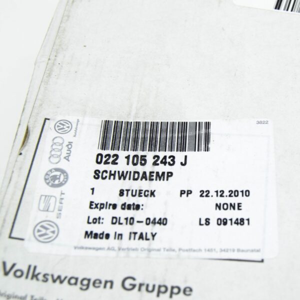 NEW VOLKSWAGEN EOS CRANKSHAFT VIBRATION DAMPER 022105243J ORIGINAL - Image 7