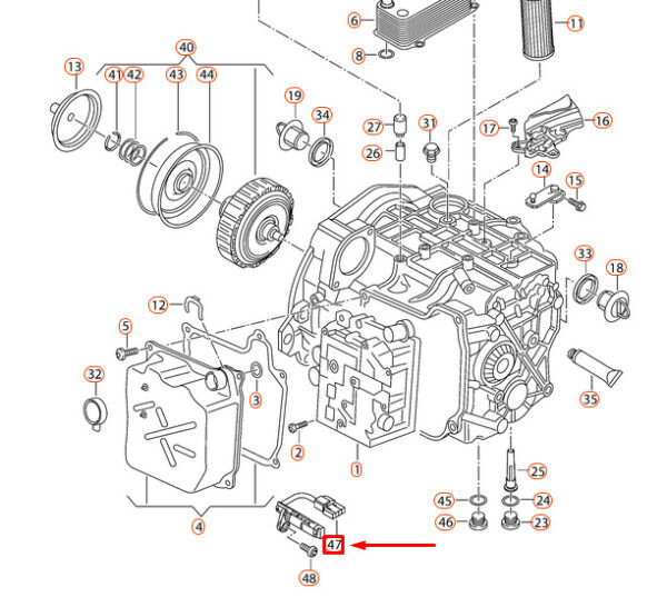 NEW AUDI Q3 8U SPEED SENSOR WITH TEMPERATURE SENSOR 0BH927321A - Image 9