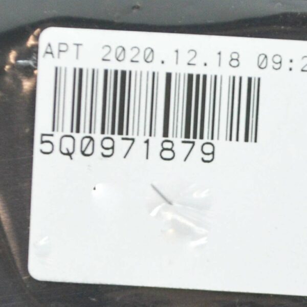 NEW AUDI A3 CABRIO 8V WIRING HARNESS LOOM COVER UPPER PART 5Q0971879 ORIGINAL - Image 7