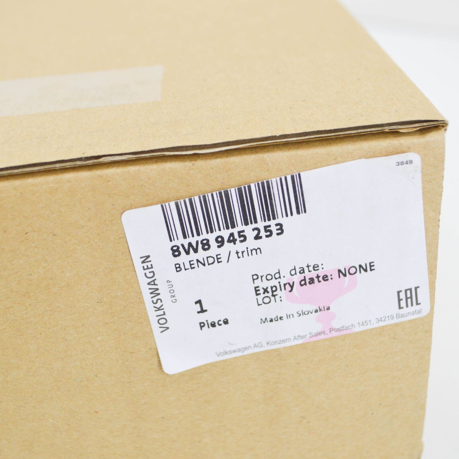 NEW AUDI A5 8W6 REAR LEFT OUTER TAIL LIGHT TRIM 8W8945253 ORIGINAL 7 NEW AUDI A5 8W6 REAR LEFT OUTER TAIL LIGHT TRIM 8W8945253 ORIGINAL - Image 7