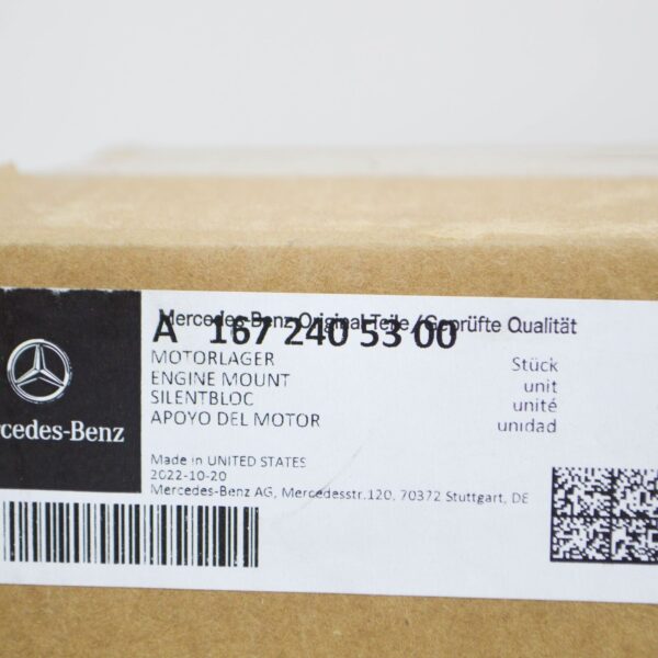 NEW MERCEDES-BENZ GLE W167 FRONT LEFT SIDE ENGINE MOUNT A1672405300 ORIGINAL - Image 7
