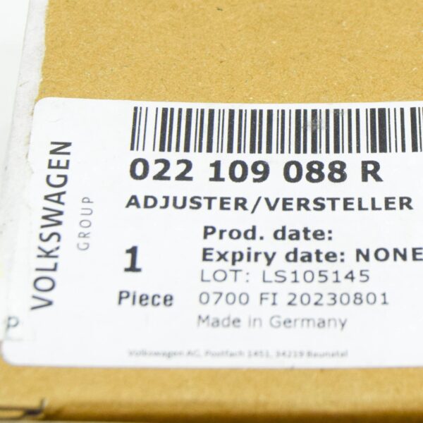 NEW AUDI A3 8P OUTLET CAMSHAFT ADJUSTER UNIT 022109088R ORIGINAL - Image 7