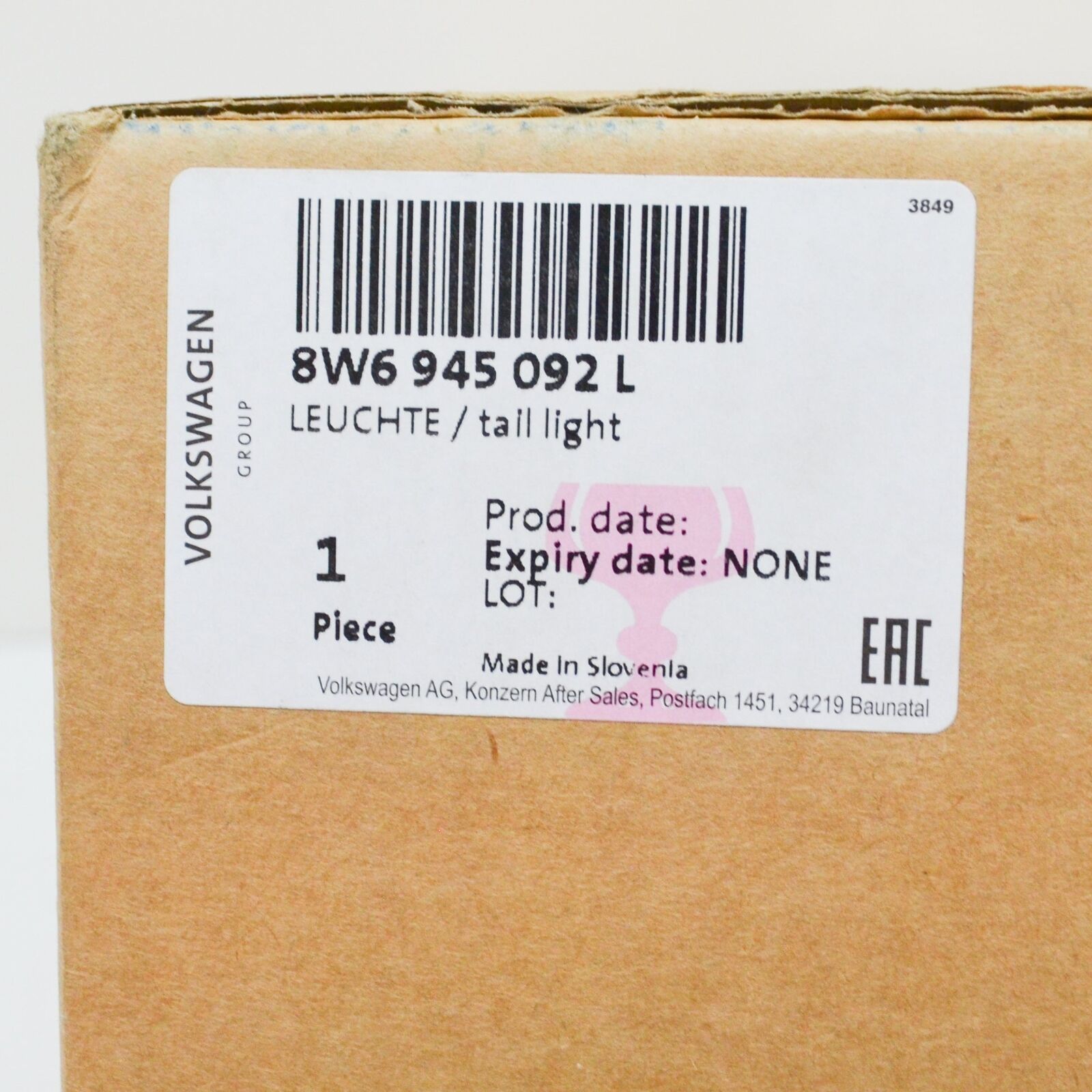 NEW AUDI A5 8W6 REAR RIGHT TAILLIGHT 8W6945092L ORIGINAL 7 NEW AUDI A5 8W6 REAR RIGHT TAILLIGHT 8W6945092L ORIGINAL - Image 7