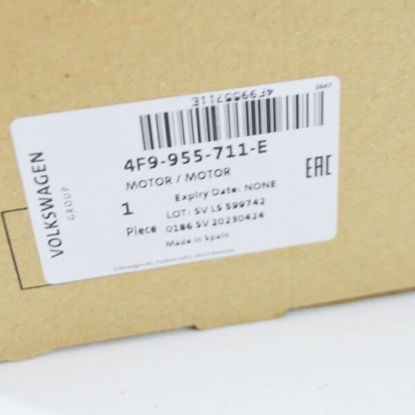 NEW AUDI A4 AVANT B8 REAR WINDOW WIPER MOTOR 4F9955711E ORIGINAL - Image 7