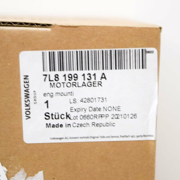 NEW AUDI Q7 4L ENGINE MOUNT 7L8199131A 3.0 PETROL 245KW ORIGINAL - Image 7