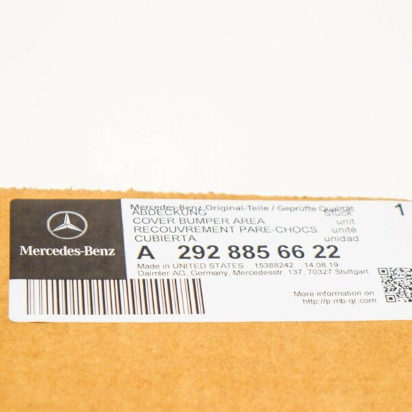 NEW MERCEDES-BENZ GLE C292 FRONT RIGHT WHEEL ARCH COVER A2928856622 ORIGINAL - Image 7