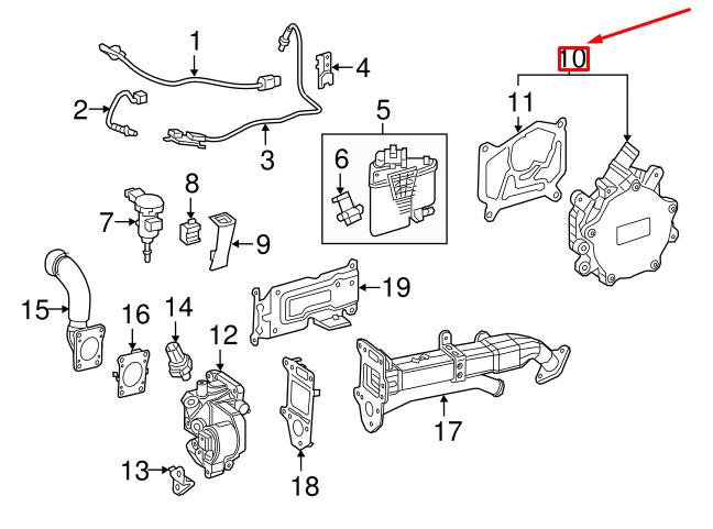 NEW MERCEDES-BENZ C W205 VACUUM PUMP A2701800901 ORIGINAL 7 NEW MERCEDES-BENZ C W205 VACUUM PUMP A2701800901 ORIGINAL - Image 7